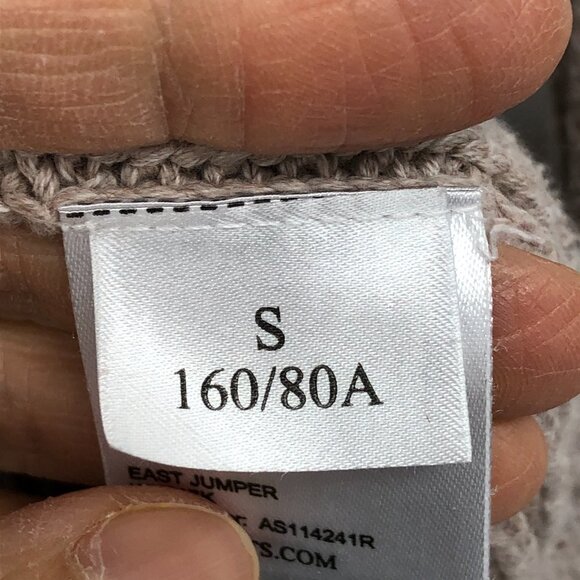 All Saints Cream Cotton East Jumper Pullover, Sweater, Crew, size S - Picture 11 of 16